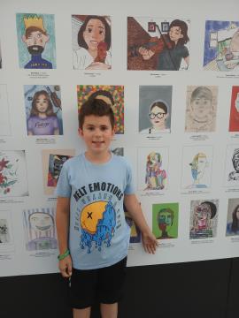 Na otvoritvi razstave Moj odsev, moja zgodba